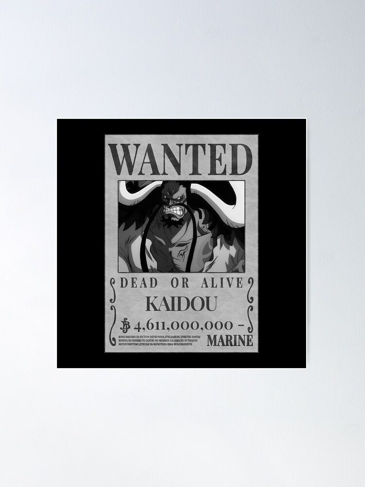 Monkey D. Luffy #4 - One Piece Wanted Posters Collection