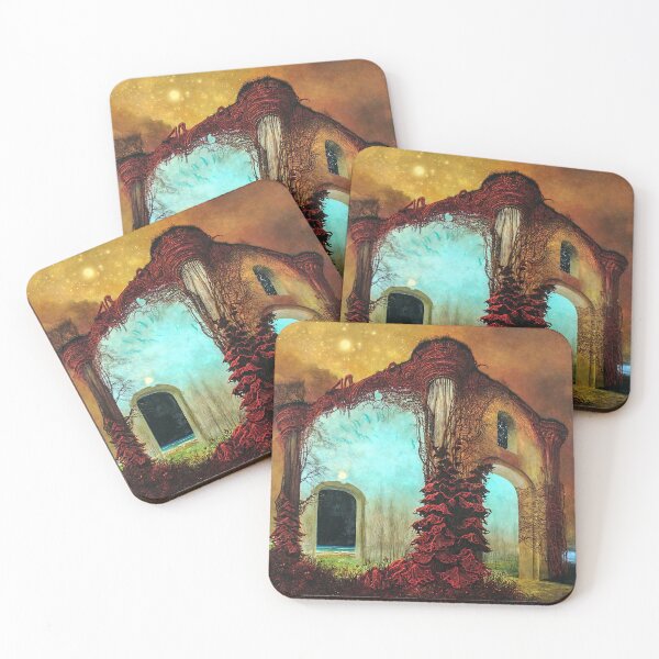 Item preview, Ethereal House with Portal, Atmospheric Fantastic Surrealism designed and sold by Gabriel S.