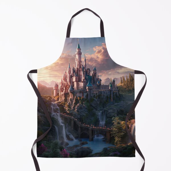 Item preview, The Kingdom of Dreams, Fantasy Castle, Imagination Art designed and sold by SunDoor Art.