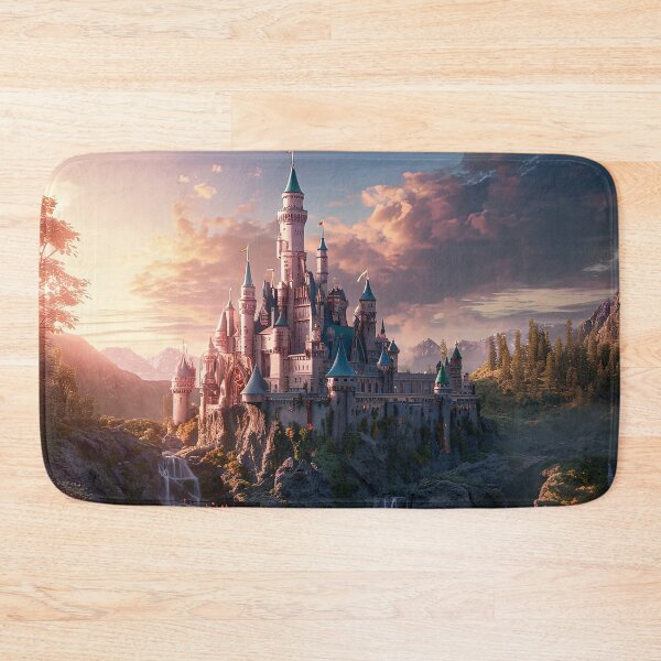 Item preview, The Kingdom of Dreams, Fantasy Castle, Imagination Art designed and sold by SunDoor Art.