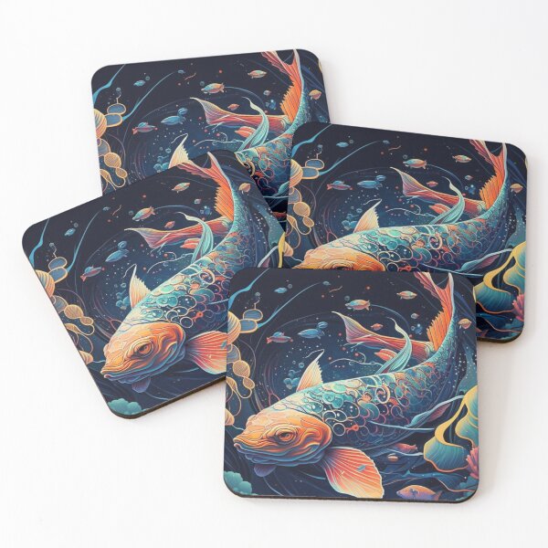 Artikelvorschau, Koi-Fisch-Kunst entworfen und verkauft von zoldi.