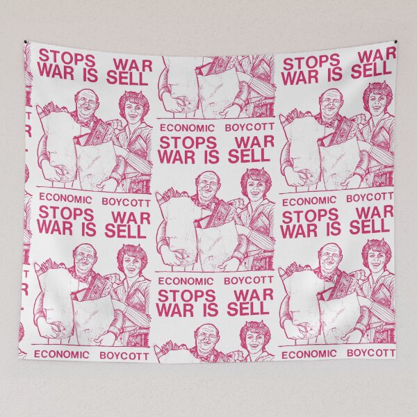 Item preview, War is sell economic boycott stop war designed and sold by portokalis.