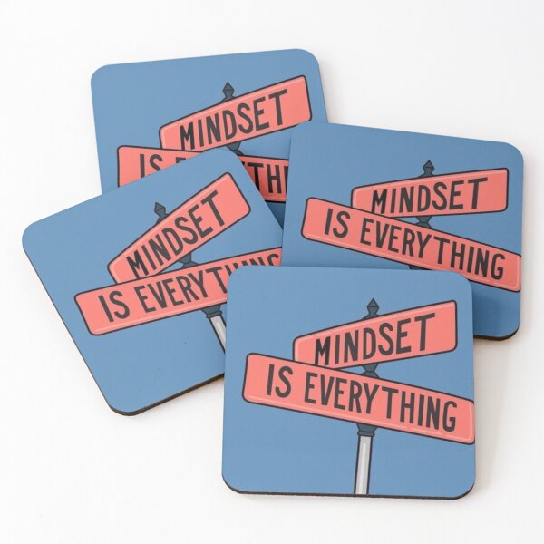 Item preview, mindset is everything sticker direction post trendy designed and sold by Anavrisss.