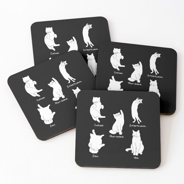 Item preview, Cat Yogas Group 01 | Black designed and sold by Wintre2.