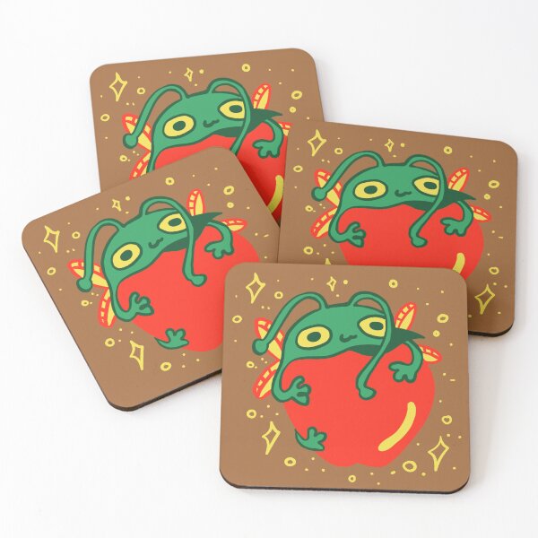 Item preview, Fairy Frog Whimsical Apple designed and sold by TheDoodlemancer.