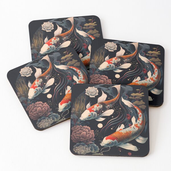 Item preview, Koi fish art designed and sold by zoldi.