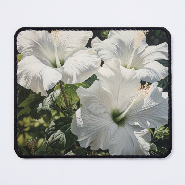 Artikel-Vorschau von White Hibiscus , designt und verkauft von Vanover Designs.
