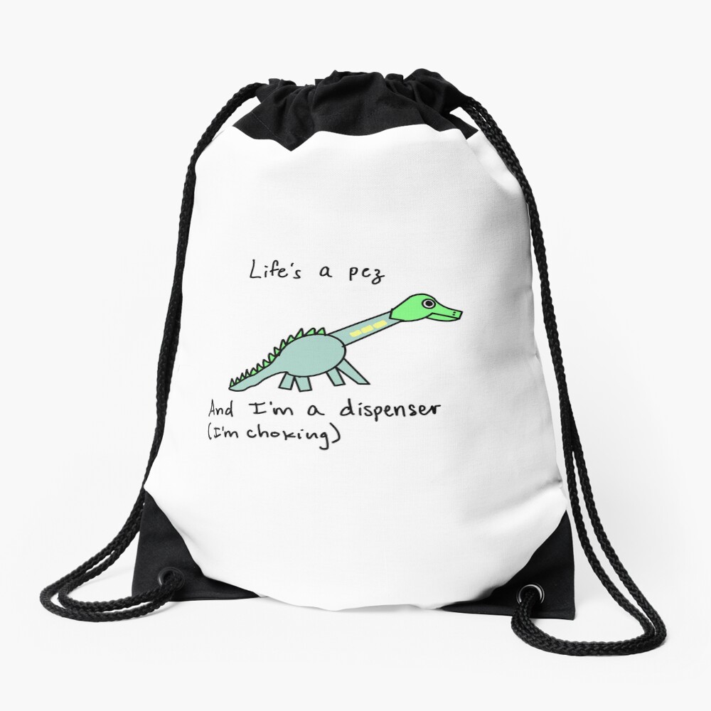 Vista previa del artículo con la obra «Mochila saco», diseñado y vendido por stonksss.