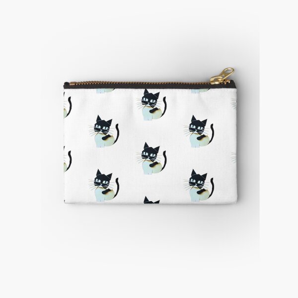 Item preview, Black and White Cat Quilled Art designed and sold by HanaiPrint.