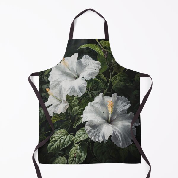 Artikelvorschau, White Hibiscus entworfen und verkauft von Vanover Designs.