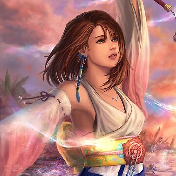 Final Fantasy X Characters Wallpaper Laptop Skin for Sale by