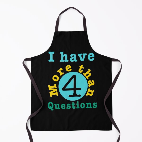 Item preview, i have more than four questions T-shirt designed and sold by rizqy.