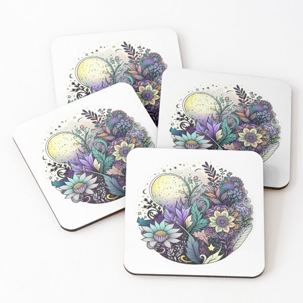 Item preview, Floral Pattern Doodle Colorful designed and sold by TekunawArt.