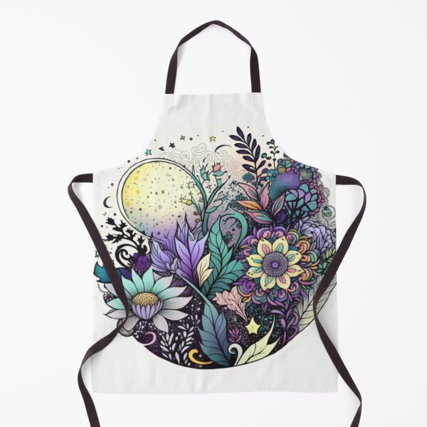 Item preview, Floral Pattern Doodle Colorful designed and sold by TekunawArt.