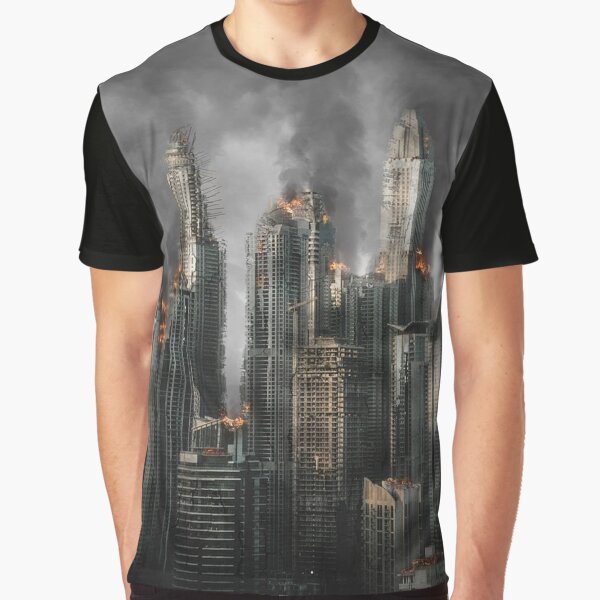 City On Fire Graphic T-Shirt
