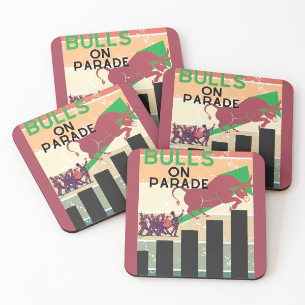 Item preview, Bulls on Parade Stock Market designed and sold by AlpacaSmokes.