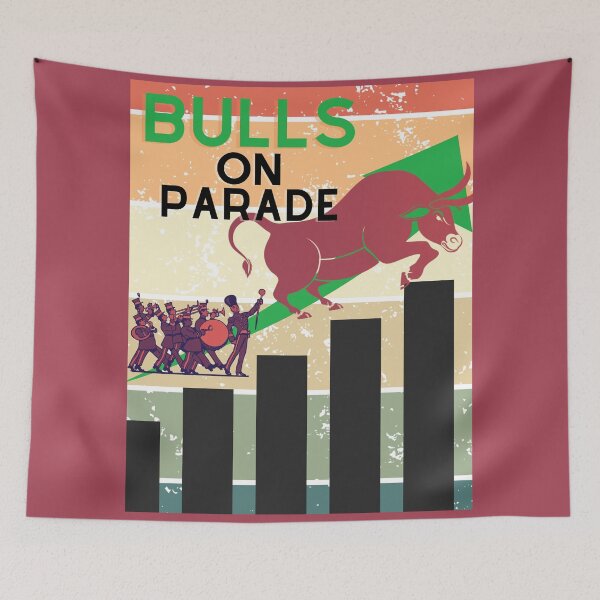 Item preview, Bulls on Parade Stock Market designed and sold by AlpacaSmokes.