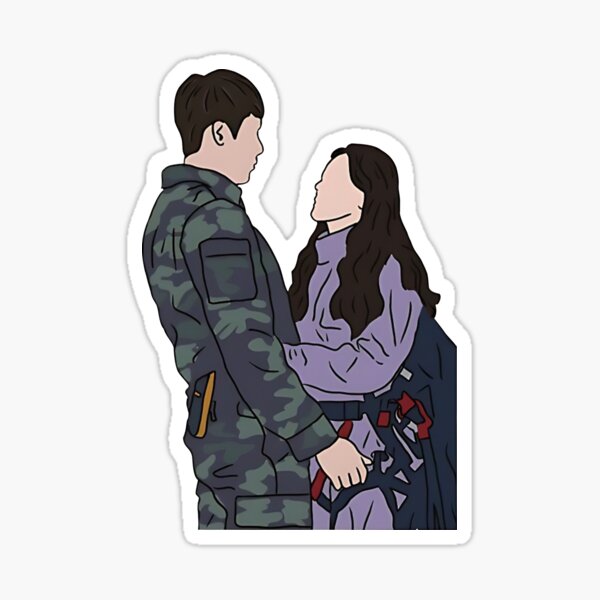Artikel-Vorschau von Bruchlandung auf Ihnen Illustration - Kdrama, designt und verkauft von BoldmanJoss.