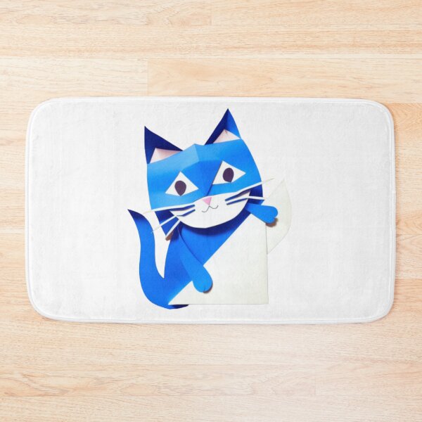 Item preview, Blue Cat Quilled Art designed and sold by HanaiPrint.