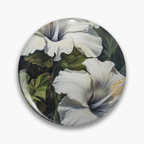 Artikelvorschau, White Hibiscus  entworfen und verkauft von Vanover Designs.