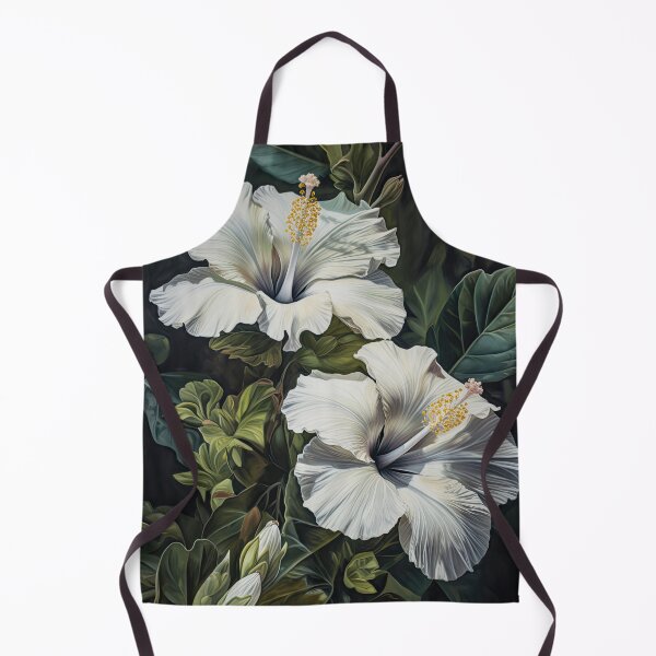 Artikelvorschau, White Hibiscus entworfen und verkauft von Vanover Designs.