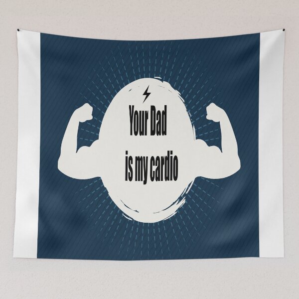Item preview, Your Dad is My Cardio : Gym Partner, Workout, Gym Outfit ,Gift for Dad, Gift for Him, Weightlifting ,Father's Day designed and sold by Lea bolo.