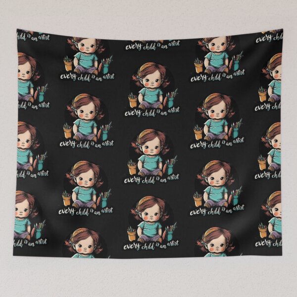 Item preview, every children is an artist designed and sold by M16ka7a.