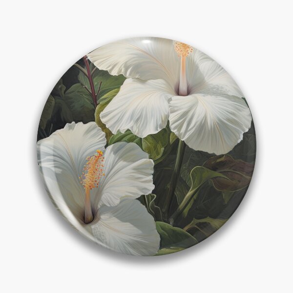 Artikelvorschau, White Hibiscus  entworfen und verkauft von Vanover Designs.