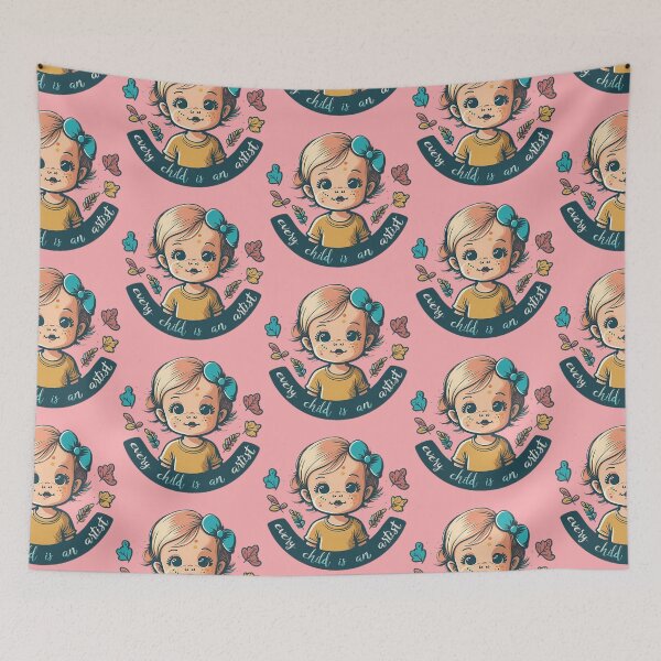 Item preview, every child is an artist designed and sold by M16ka7a.