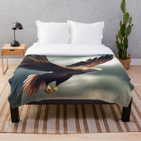 Aperçu de l'œuvre Un aigle en vol créée et vendue par Chancedazur.