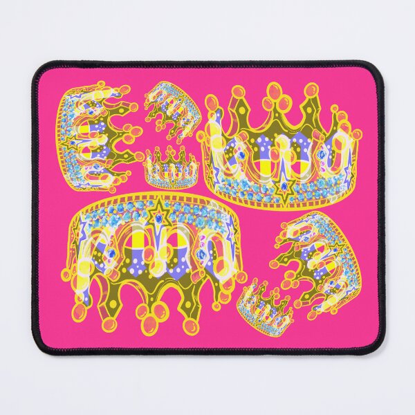 Item preview, KINGS CROWN PINK designed and sold by GIVENGRACE.ART.