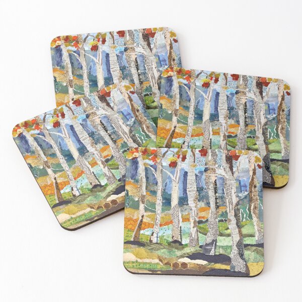 Item preview, Birches in Bits designed and sold by Art by Leanne P / Leanne Poellinger.