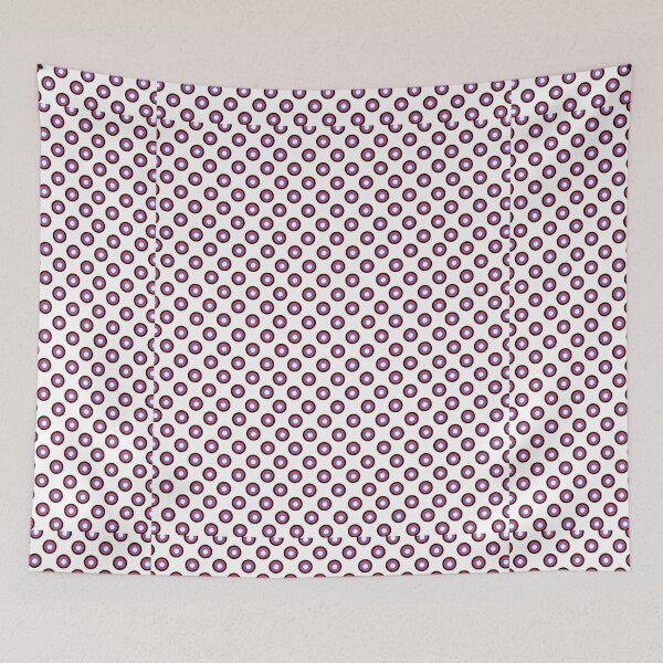 Item preview, pattern - circle in a circle designed and sold by Ball-and-Match.
