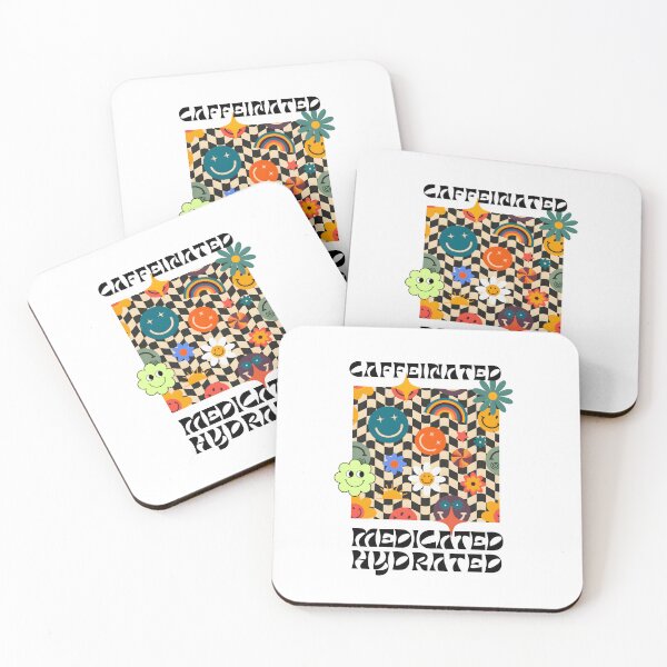Item preview, Caffeinated Medicated Hydrated | Fresh | Healthy designed and sold by ArtfulDelights.