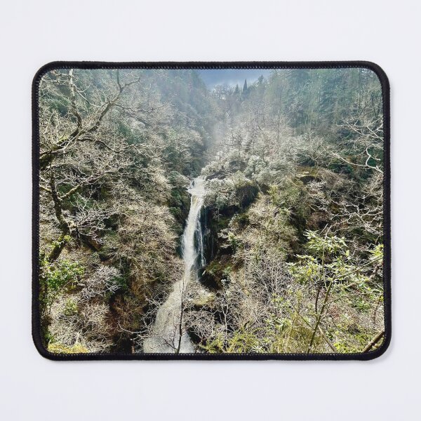 Item preview, Devils bridge waterfall winter scenery designed and sold by SoulTrekking.