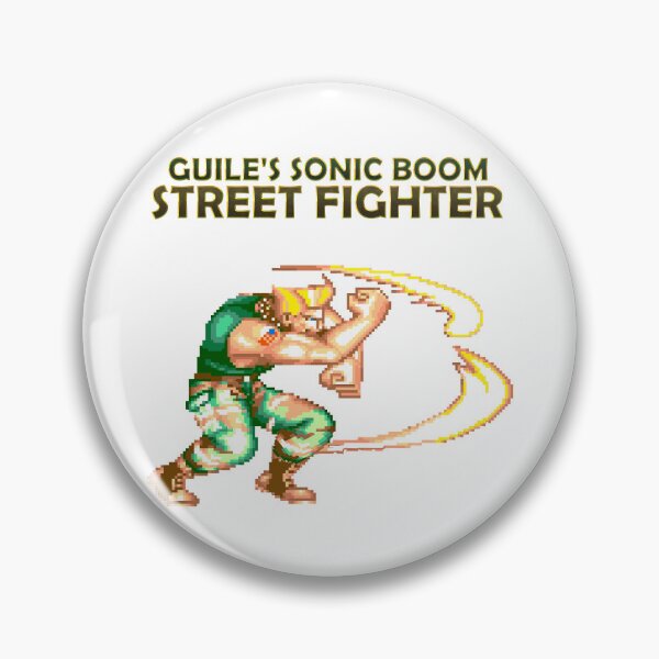 Item preview,  Sonic Boom Guile Street Fighter Sonic Boom Kick Move designed and sold by DabGraphic.