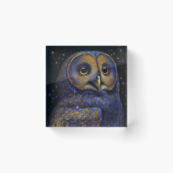 Item preview, Blue Grass Owl designed and sold by OccultDreams.