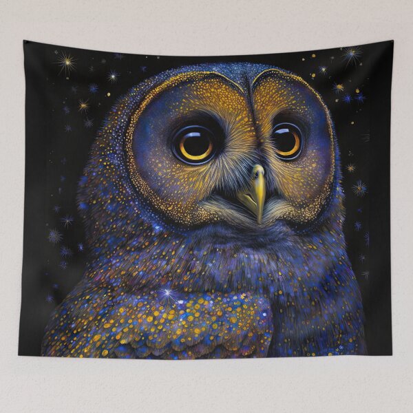 Item preview, Blue Grass Owl designed and sold by OccultDreams.