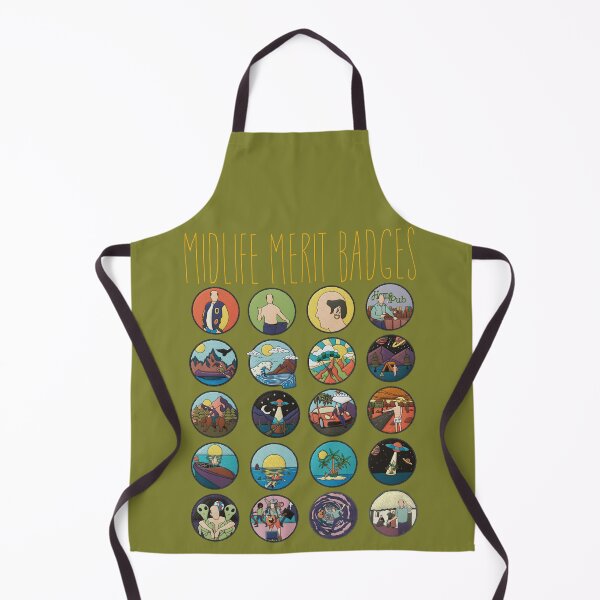 Item preview, Midlife Merit Badges designed and sold by jephwho.