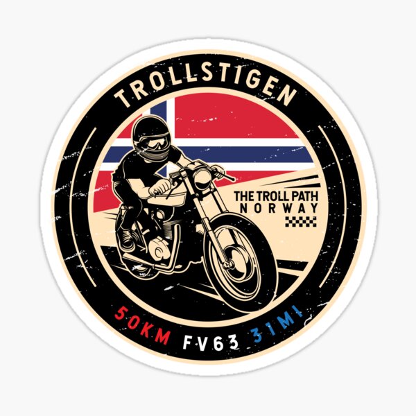 Item preview, Trollstigen | Norway | Motorcycle designed and sold by KrisSidDesigns.