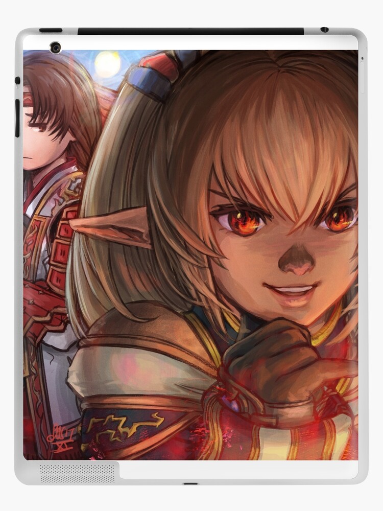 Final Fantasy Xi Shantotto And Iroha Ipad Case Skin By Dice9633 Redbubble