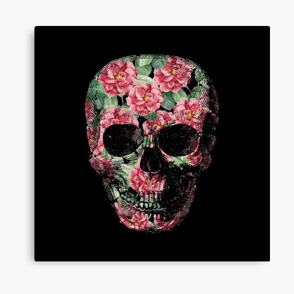 Floral Fantasy Skull