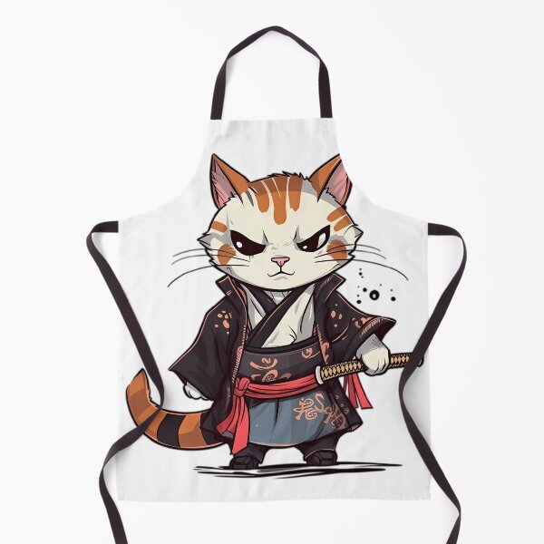 Item preview, Samurai Dojo Cat, Watch Out! designed and sold by DonDiLuca.