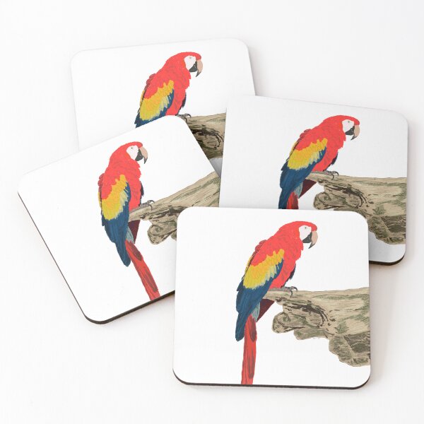 Item preview, Scarlet Macaw designed and sold by CreationByJET.