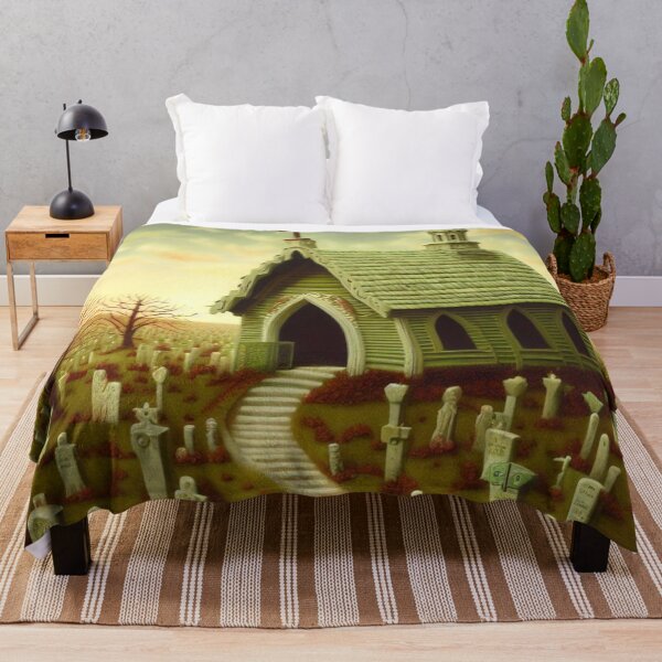 Item preview, Old Chapel with graveyard designed and sold by Donkey's Salad.