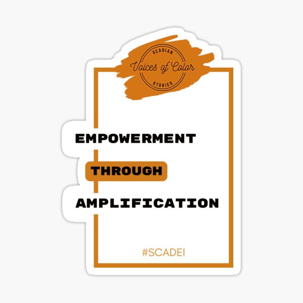 Item preview, VoC: Empowerment through Amplification designed and sold by VoicesofColor.