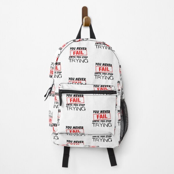 Item preview, you never fail until you stop trying designed and sold by TThousand.