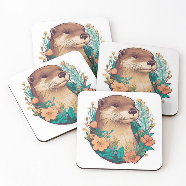 Item preview, Playful Otter designed and sold by ColorsofDawn.