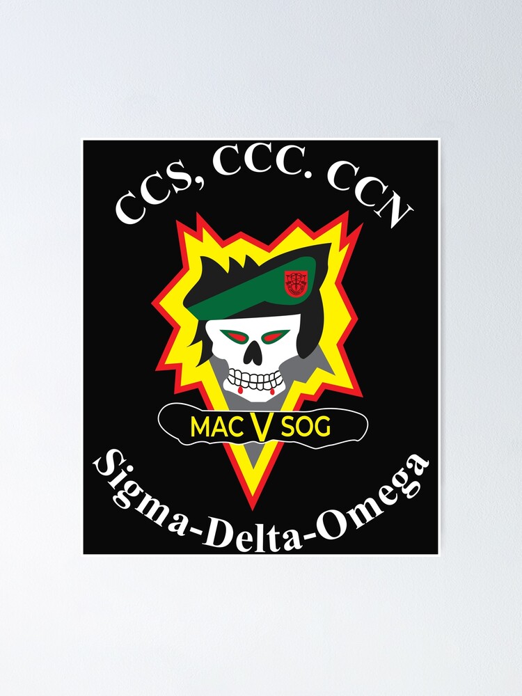 Large 5th Special Forces Group CCS-CCC-CCN SOG