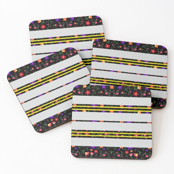Item preview, Floral Stripes designed and sold by Bunmigraphics .